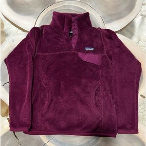 Patagonia Women’s XS Pullover Fleece, Purple